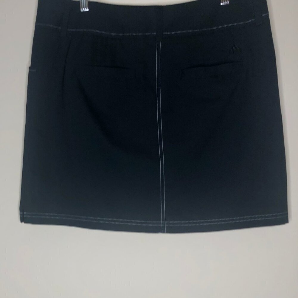 Adidas ClimaCool Golf Skort, Black, Size 10 - Picture 2 of 10